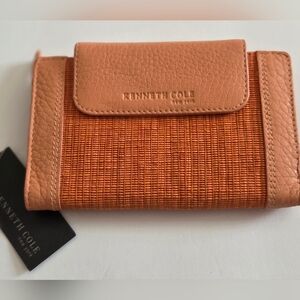 KENNETH COLE NEW YORK CC WALLET, ORANGE